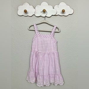 Cat & Jack 3T Pink gingham dress